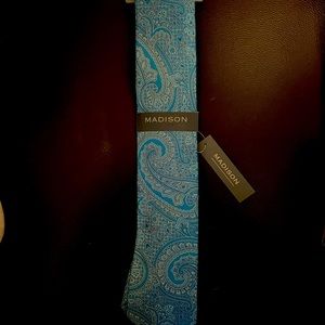 Madison blue tie brand new W tags